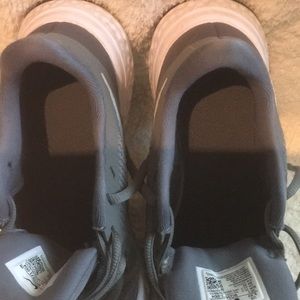 Gray Nikes size 3 1/2